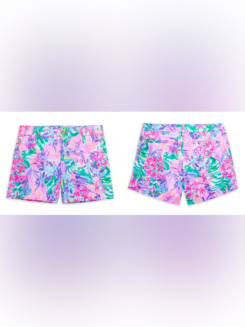 Minnie Mouse and Daisy Duck Callahan Shorts by Lilly Pulitzer – Disney Parks;